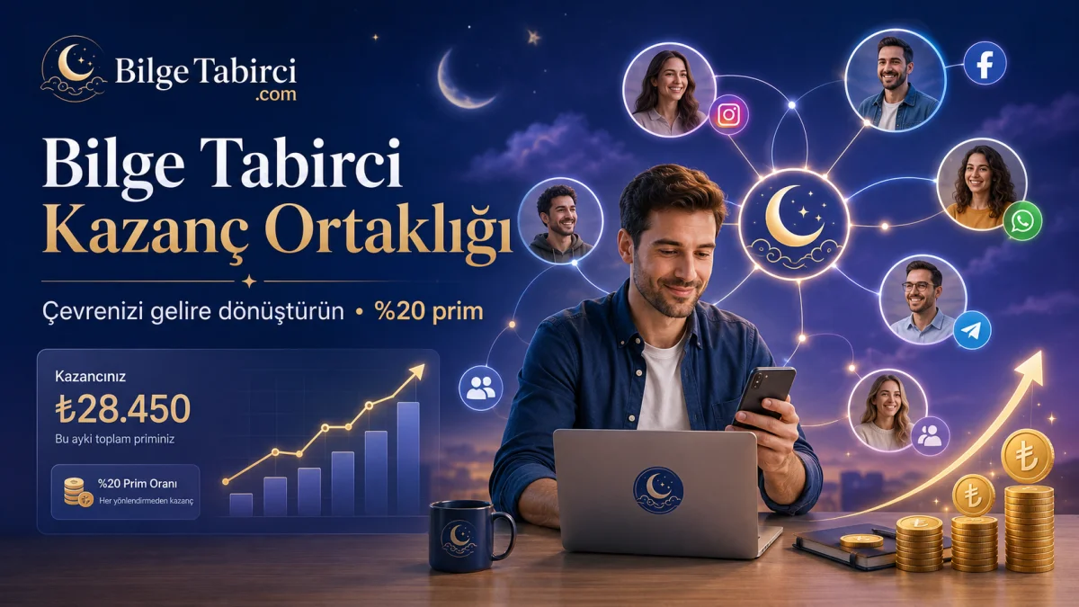 Bilge Tabirci sosyal çevrenizi gelir kapısına dönüştürüyor